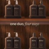Wash & Lotion Duo - Vanilla Cream & Tonka Bean