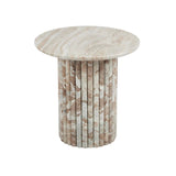 Silvio Marble Side Table - 50x50cm