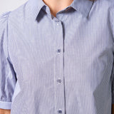 Stella + Gemma | Asha Blouse - Navy & White Stripe