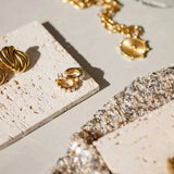 Greenwood Designs | Sylvie Pearl Studded Hoops
