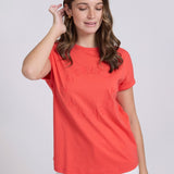 Stella + Gemma | Soho Cuff Crew - Red Rotation