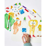 Journey Of Something | Wipeable Silicone Colouring Mat - Friends