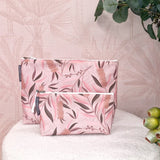 Annabel Trends | Large Cotton Cosmetic Bag - Bottlebrush