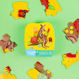 Crocodile Creek | Mini Puzzle 12pc - Kangaroo & Joey
