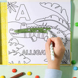Journey of Something | Colouring Kit - Alphabet Safari