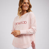 Foxwood | Simplified Metallic Crew - Pale Pink