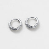 Zafino | Paris Huggie - Silver