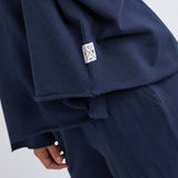 Elm | Gab Long Sleeve Sweat - Dark Sapphire