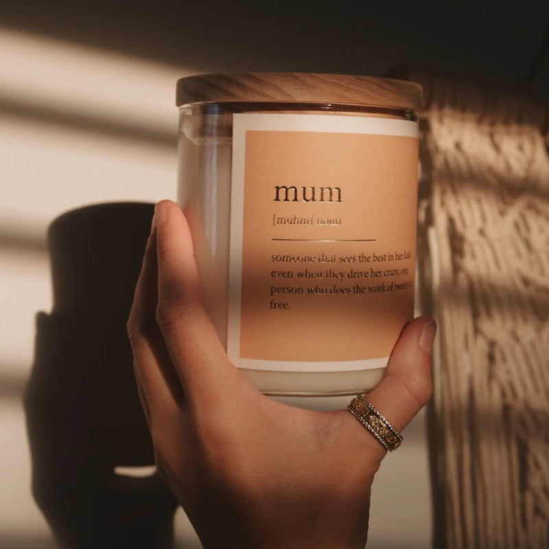 FOIL Dictionary Candle - Mum
