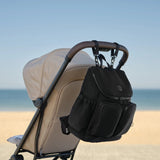 OiOi | Signature Nappy Backpack - Black Neoprene