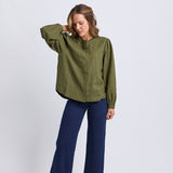 Foxwood | Eleanor Top - Winter Moss