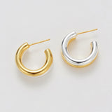Zafino | Luna Hoop - Gold/Silver