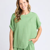 Elm | Holly Top - Forest Green