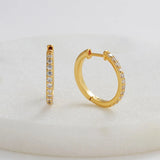 Zafino | Catalina Hoop - Gold