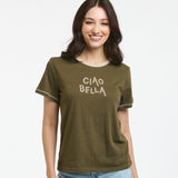 Italian Star | Ciao Bella Tee - Khaki