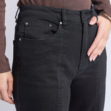 Foxwood | Ambrose Barrel Jean - Black