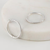 Zafino | Matilda Hoop Earring - Silver