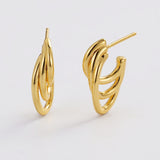 Zafino | London Hoop - Gold