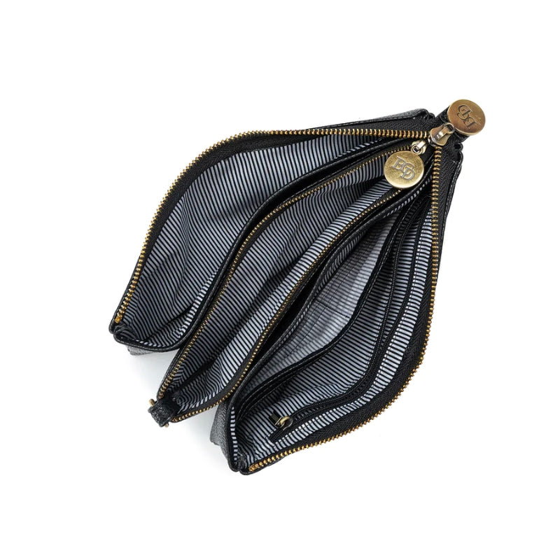 Black Caviar Designs | Millie Crossbody Bag - Black