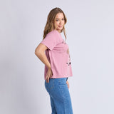 Foxwood | Bandit Tee - Rosewood Pink