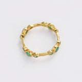 Zafino | Ivy Ring - Beryl Emerald