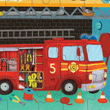 Crocodile Creek | Flat House Puzzle 50pc - Fire House