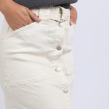 Foxwood | Ace Skirt - Ecru