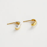 Zafino | Mia Huggie - Gold/Silver