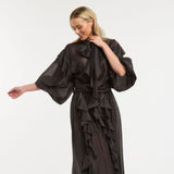 Urban Luxury | Ruffled Blouse - Black