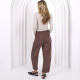 Monaco Jeans | Leo Barrel Jeans - Chocolate