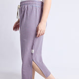 Elm | Travel Skirt - Blue Shadow & Sugar Coral Stripe