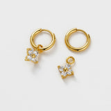 Zafino | Ivy Mini Drop Earring - Gold