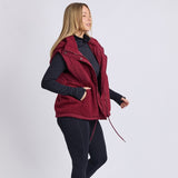 Elm | Freedom Quilted Vest - Zinfandel