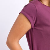 Foxwood | Manly Tee - Plum