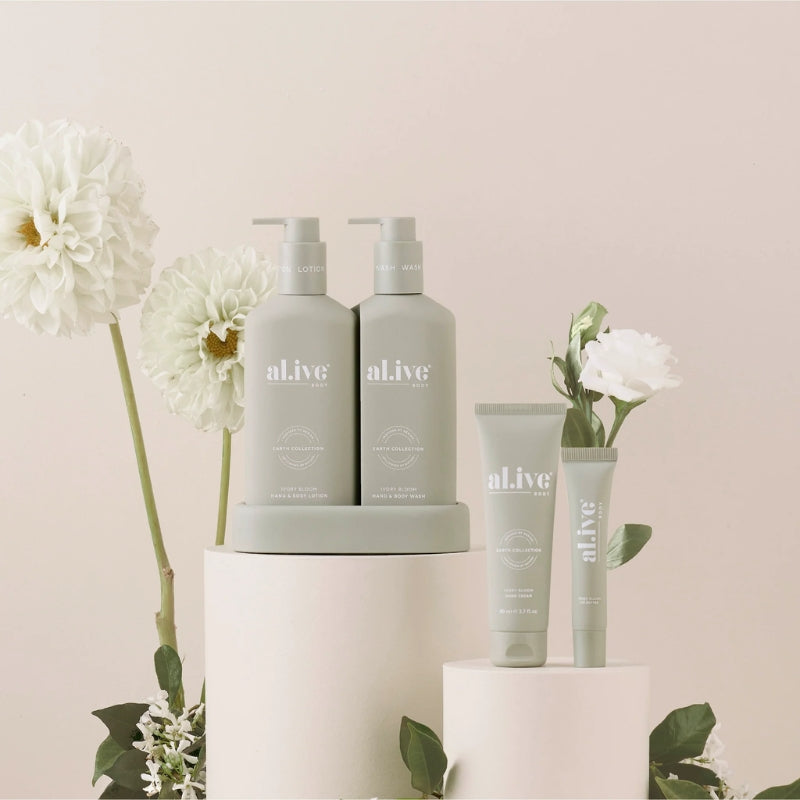 al.ive | Body Ritual Set - Ivory Bloom