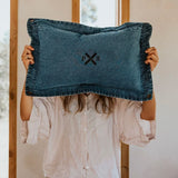 Lil Highlander Cushion 35x55 - Denim