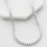Zafino | Dani Tennis Necklace - Silver