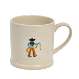 Large Favourite Things Mug - Cowboy