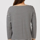 Stella + Gemma | Street Jumper - Black Stripe