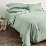 Hommey | Linen Quilt Cover - Spearmint