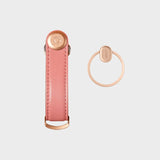 Orbitkey | Key Organiser Set - Leather + Ring v2 - Cotton Candy