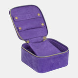 Tonic | Luxe Velvet Jewellery Cube - Iris