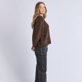Foxwood | Flint Knit Crew - Coffee