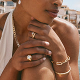 Fairley | Antique Gold Chain Bracelet