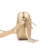 Black Caviar Designs | Raven Crossbody Bag - Gold