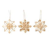 Robert Gordon | Woven Snowflake Set of 3 - Small 12cm