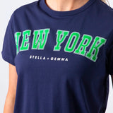 Stella + Gemma | Ace T-Shirt - New York Navy