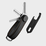Orbitkey | Key Organiser Crazy Horse + Multi-Tool v2 Set - Black