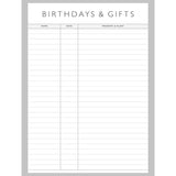 Write To Me | 2025 Family Chaos Wall Planner