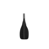 Black Caviar Designs | Bessette 2pc Woven Suedette Handbag - Black